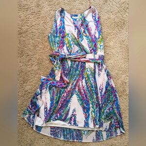 New York & Company Multicolored Dress, size XL